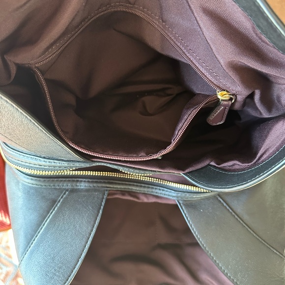 Coach Black Madison Phoebe Quilted Leather Chevron Shoulder Bag - Picture 7 of 15